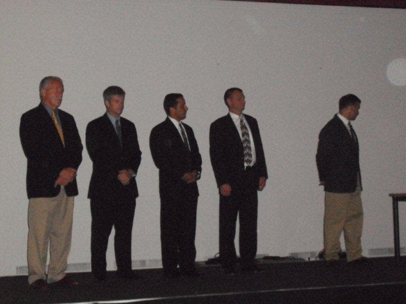 STS-119 Meeting 2009 40