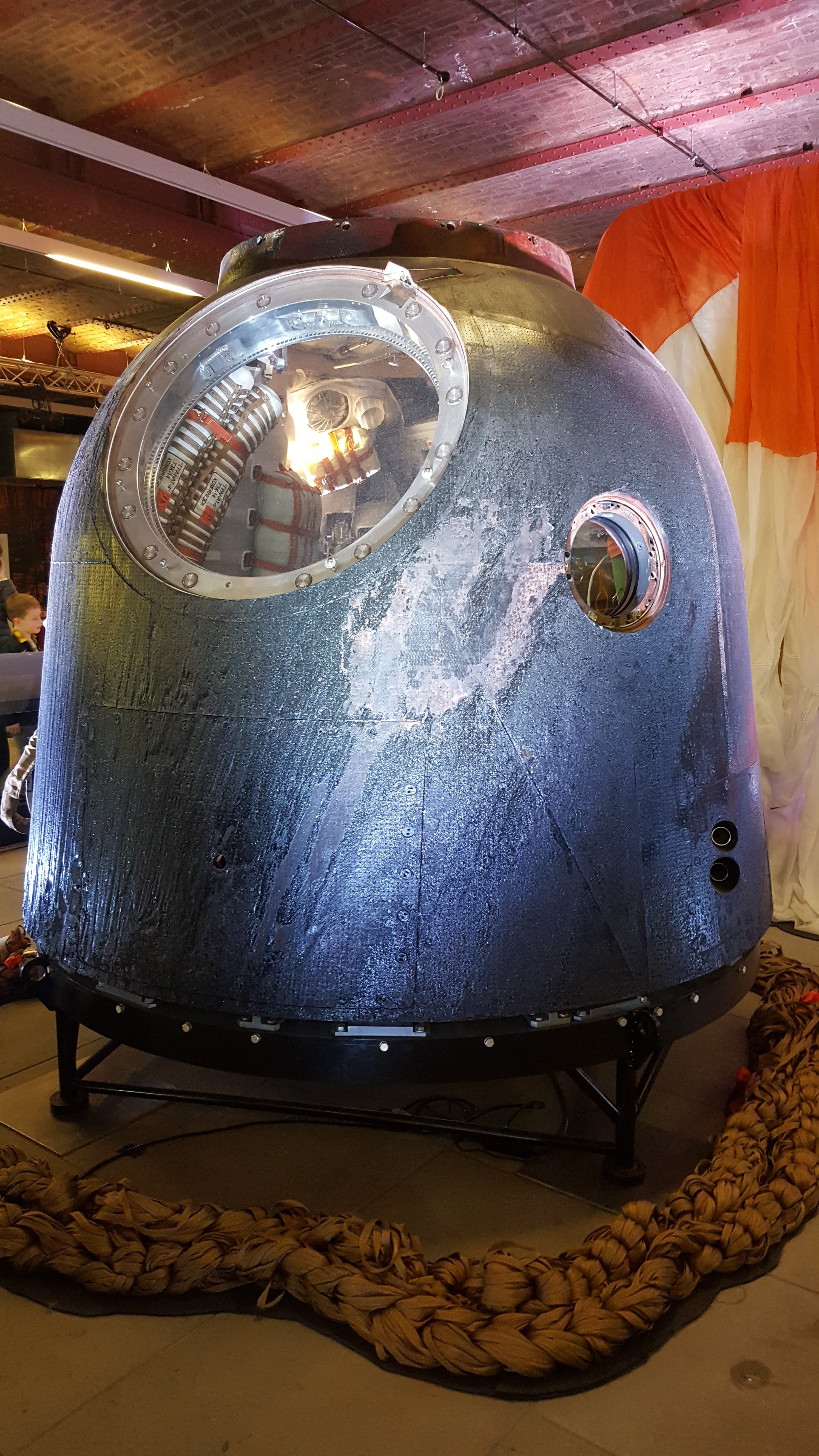 Tim Peake Soyuz TMA-19M Exhibition 1