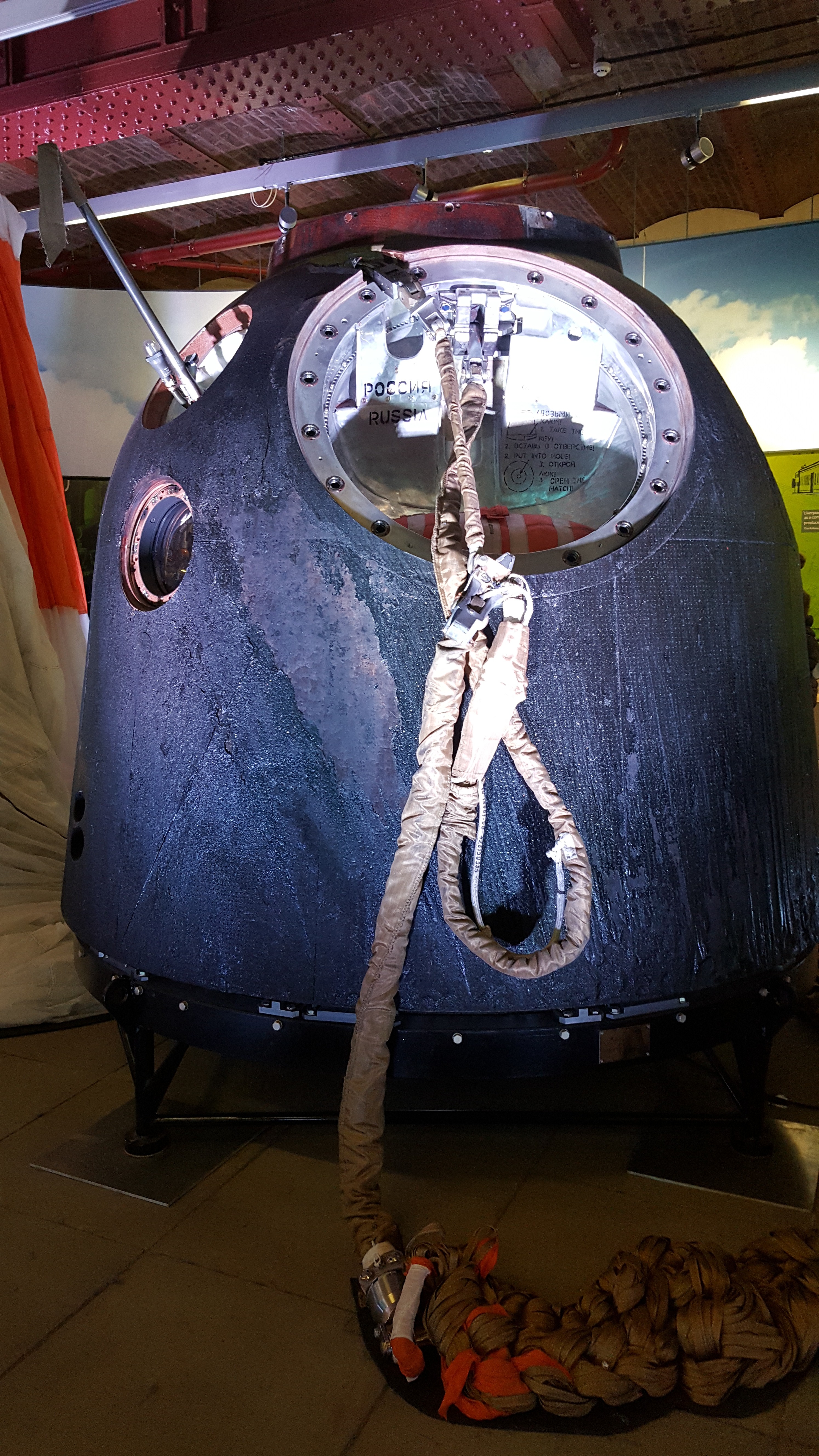 Tim Peake Soyuz TMA-19M Exhibition 23